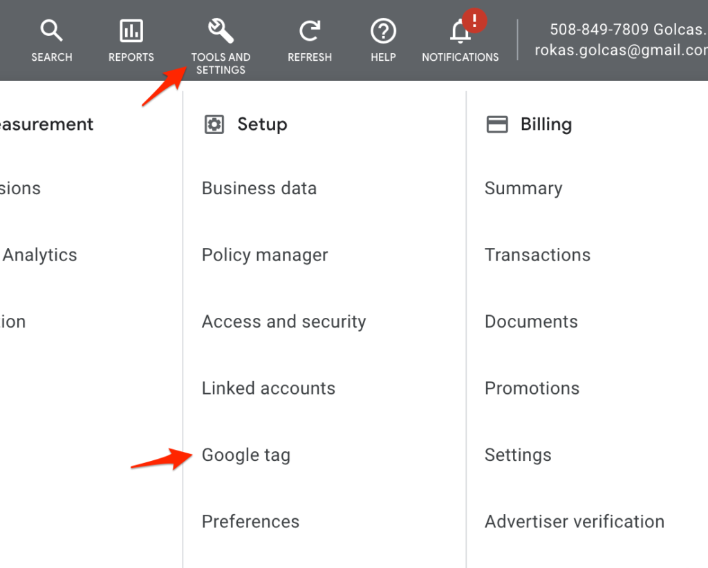 retargeting google ads tools