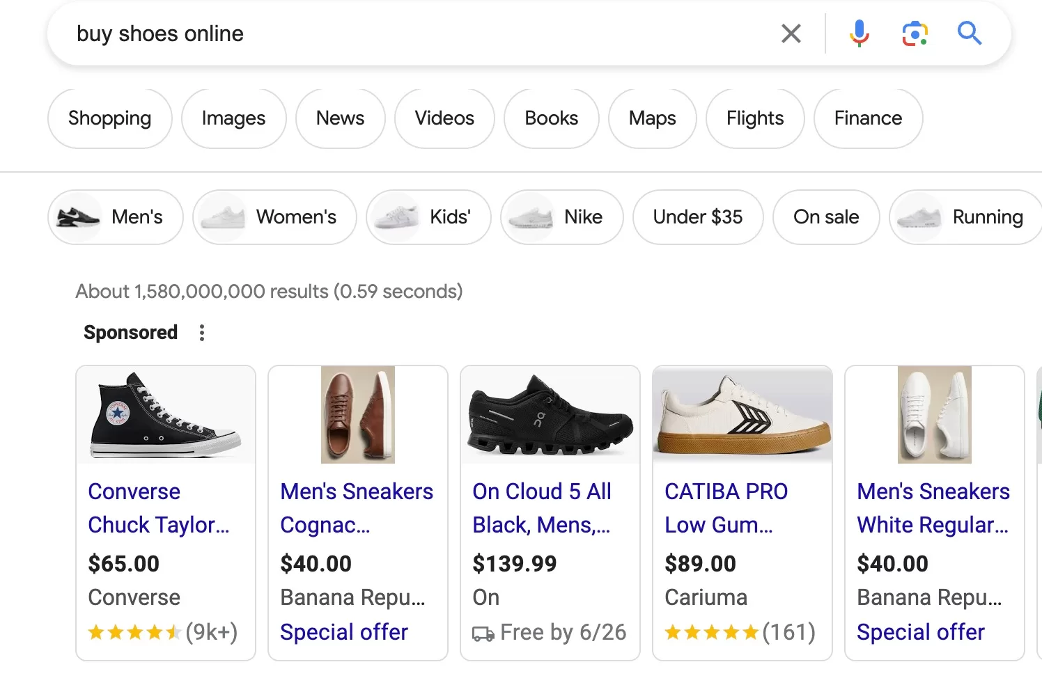 shopping ads