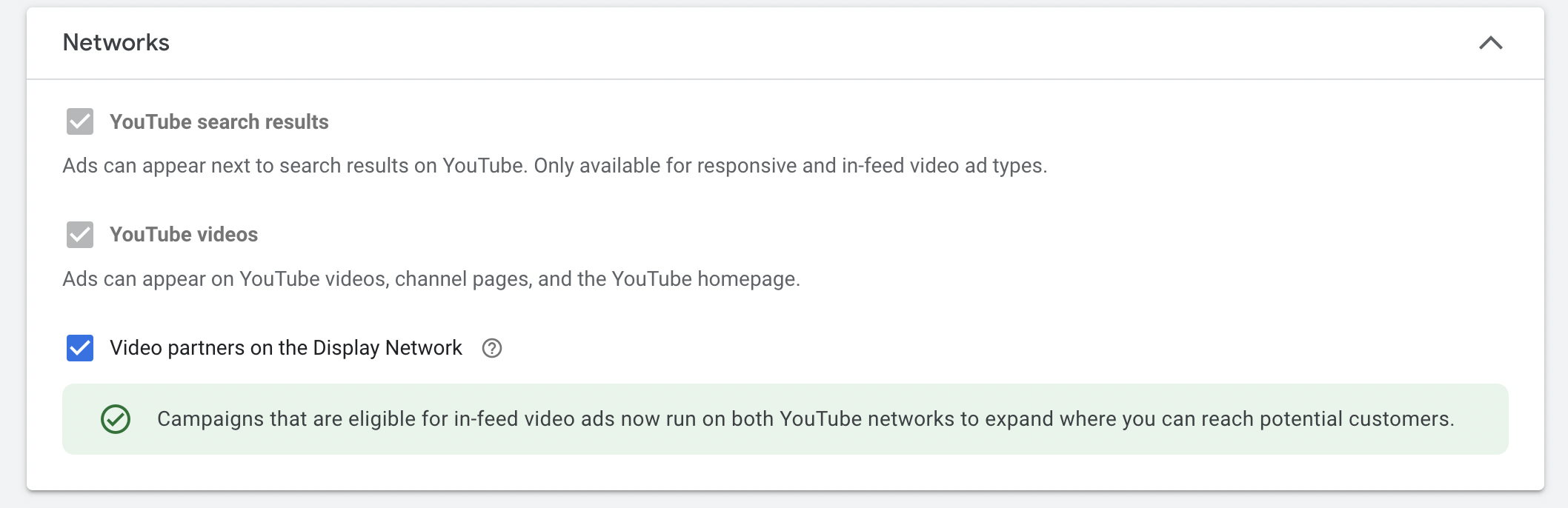 youtube network settings
