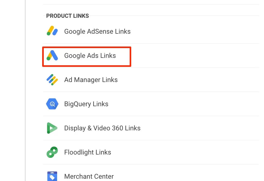 google ads linking